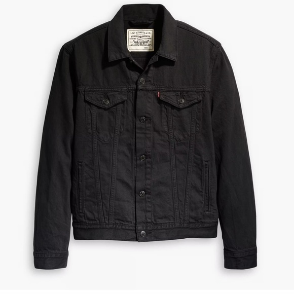 Levi Strauss WellThread Trucker Jacket with Breaking Wave Detail - Picture 2 of 11
